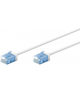 1 mto. Lat. Ultra-Slim CAT.6A UTP Blanco 2.8mm