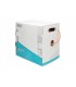 Cable CAT 7 S-FTP Rigido Naranja, AWG23/1 Rollo de 250 m.
