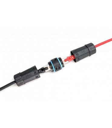 Empalme adaptador RJ-45 STP Cat.6A Exterior