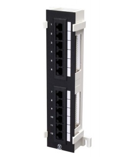 Panel pared UTP Cat.6 12 ports