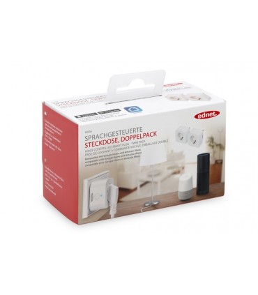 Pack de tomas elétricas controladas por voz