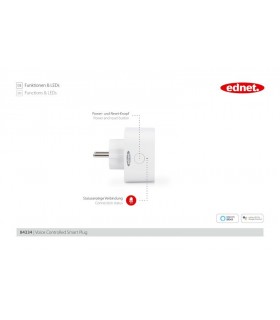 Pack de tomas elétricas controladas por voz