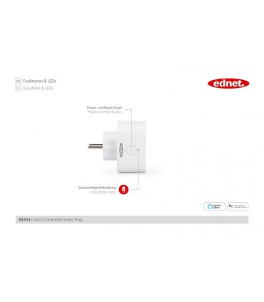 Pack de tomas elétricas controladas por voz