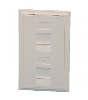 Módulo 2 RJ45 antipolvo MM MD48