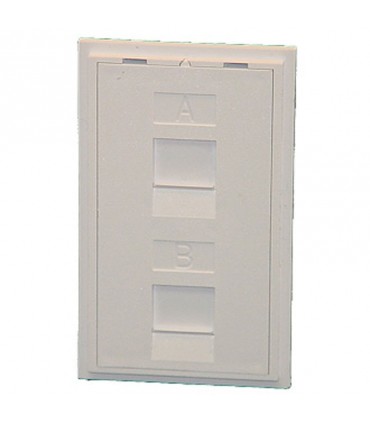 Módulo 2 RJ45 antipolvo MM MD48