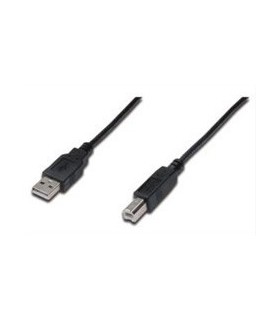 Cable USB AB Macho/Macho 1,8 mts