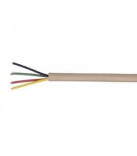 2 pares  cable acometida int. Rollo 250 mts