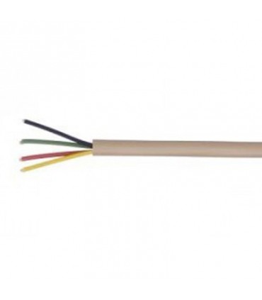 2 pares  cable acometida int. Rollo 250 mts