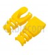 Manguito desmontable RJ-45 amarillo (100 u)