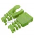 Manguito desmontable RJ-45 verde. (100 u.)