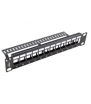 Panel vacío 10" 12 ports Soho