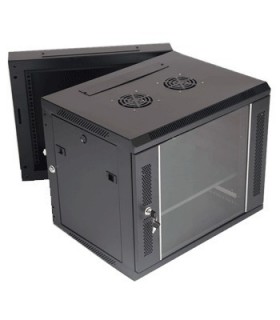 Rack Mural 19" 12U Doble cuerpo Fondo 55