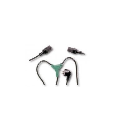 Cable Shucko M -  2 x IEC 13 H 1,7 m.