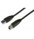 Cable USB 3.0 AB Macho/Macho 1,8 mts