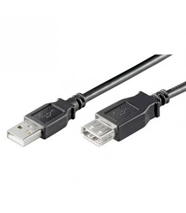 Cable USB AA Macho/Hembra 2 mts