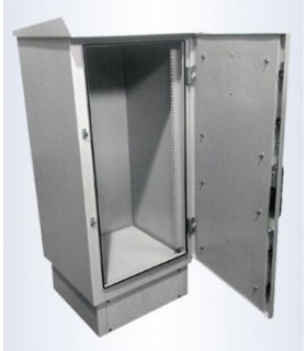 Armario 24U rack 19" suelo ext. IP55  600x600