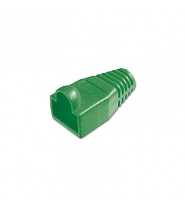 Manguito c/protector RJ-45 verde (100 u.)