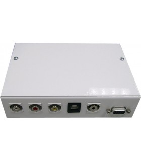 Caja metal mult. H-H VGA, Minijack y USB A/B