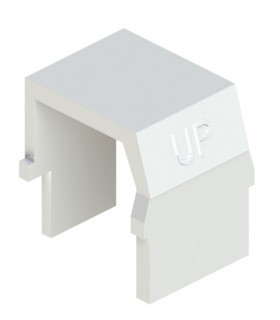 Placa Keystone ciega blanca