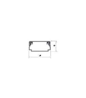 Canal 20x10 PVC pasacables Ensto