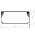 Canal 40x20 PVC pasacables Ensto