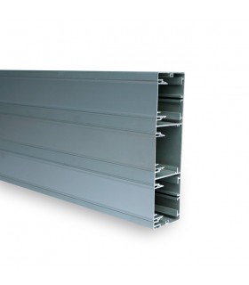 Canal 190 x 54 PVC mecanismos 45 de 3 tapas