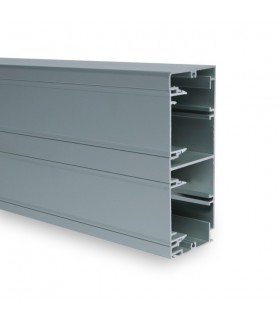 Canal 130 x 54 PVC mecanismos 45 de 3 tapas
