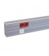 Canal 130 x 54 PVC mecanismos 45 de 3 tapas