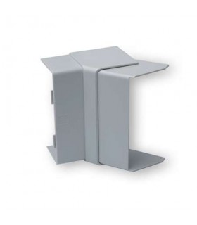 Ángulo canal 100x54 interior PVC Ensto gris