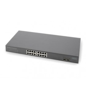 16 Ports + 2 SFP Gigabit Switch Digitus