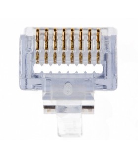 Macho RJ-45 Cat6 Easy Crimp manguito 50u.