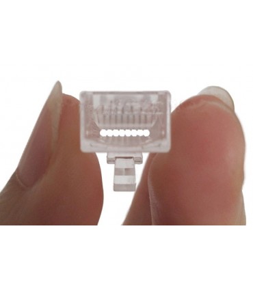 Macho RJ-45 Cat6 Easy Crimp manguito 50u.