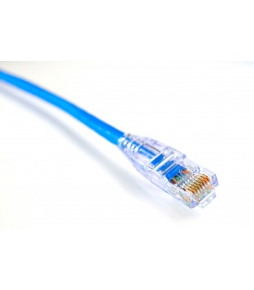 Manguito RJ-45 Transparente 6 mm. 100 u.