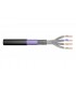 Cable Exterior CAT 7 S-FTP Negro, AWG23/1, CU Bobina 100m.