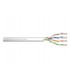 Cable CAT 5e U/UTP Rigido, Gris AWG24/1 , caja 305m