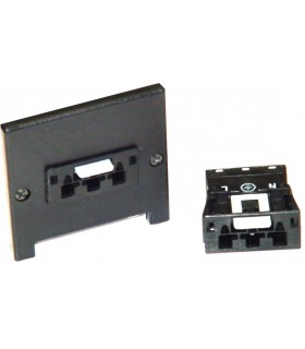 Tapa lateral perfil plus 1 wago macho