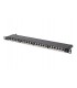 Panel 19" 24 Ports Cat6 STP 0,5U HD Digitus