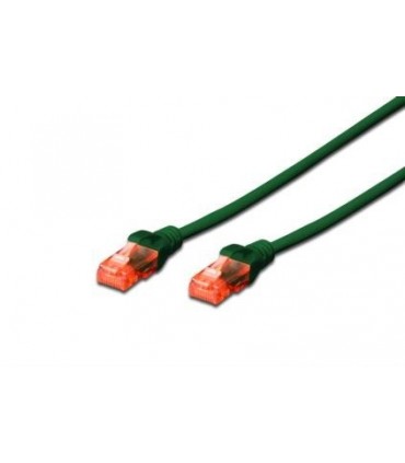 1 m Latiguillo C6 UTP Iny. Verde