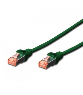 1 m Latiguillo C6 S-FTP Iny. verde  LH