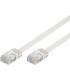 2 m Latiguillo de cable plano UTP Cat6 Blanco