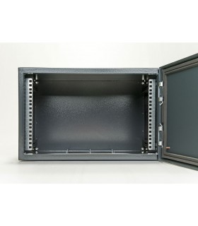 Armario 9U rack 19" pared ext. IP55  fondo 400
