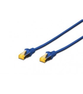 3 m Latiguillo azul inyectado SFTP Cat.6A 10G