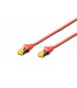 2 m Latiguillo rojo inyectado SFTP Cat.6A 10G