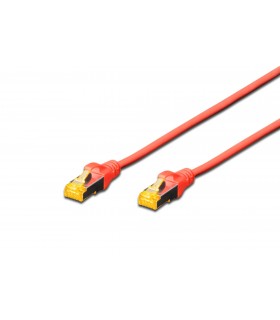 2 m Latiguillo rojo inyectado SFTP Cat.6A 10G