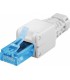 Conector Macho RJ-45 TF CAT 6A UTP AWG 22-26
