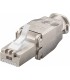 Conector Macho RJ-45 TF CAT 6A STP AWG 22-24