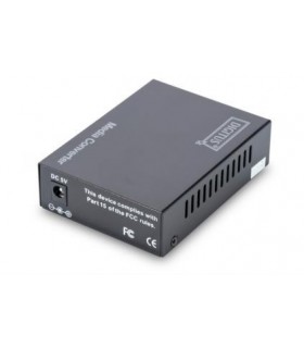 Conversor 10/100/1000 TX a 1000 FX conector SC SM