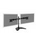 Soporte doble monitor sobre-mesa hasta 27"