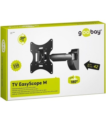 soporte de pared telescópico para televisores de hasta 107 cm (42 ")