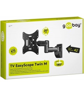 Soporte de pared telescópico para televisores de hasta 107 cm (42 ")